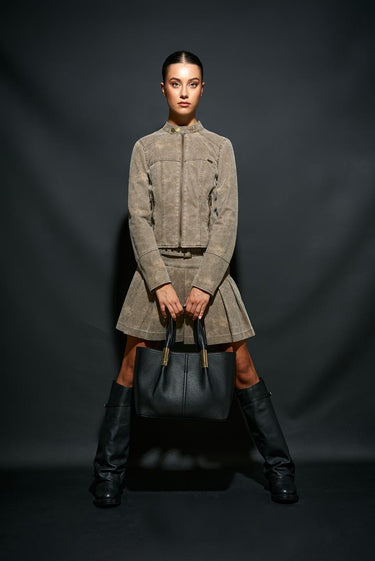 Bomber estell W5BL51 W2490 F1E8 KHAKU TAN MULTI GUESS