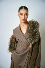 Gilet PIUMA lungo PIUMA 0605 T. MORO NENETTE 