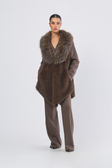 Gilet PIUMA lungo PIUMA 0605 T. MORO NENETTE 