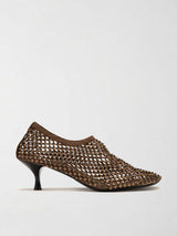 Pumps con strass R14 CONNIE CACAO STRATEGIA 