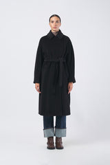 Cappotto ENGLISH 252301614 beaver pure lana vergine ENGLISH 252301614 006 NERO MARELLA