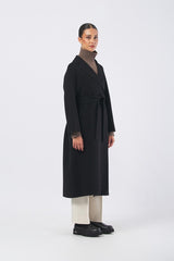 Cappotto ESTURIA 25290160816 doppio drap pura lana ESTURIA 25290160816 013 BLACK MAX MARA 