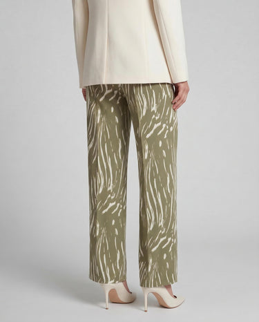 doppio raso di poliestere PBPFINANZA 2611131112 012 ZEBRA VERDE PENNY BLACK 