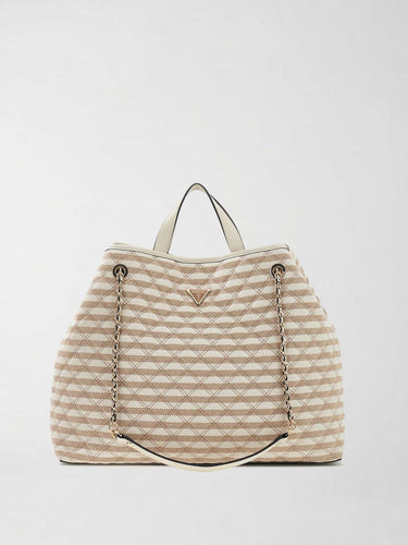 Borsa Shopper Guess da Donna Taupe HWAG96 73290 TAUPE MULTI GUESS