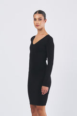 Abito miley 5YGK23 5036Z A996 JET BLACK GUESS BY MARCIANO