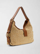 Borsa a spalla Camden HWRB93 08180 NATURAL/COGNAC GUESS 