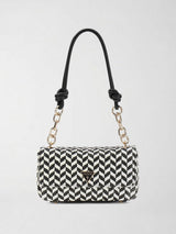 Borsa a Tracolla Tessi HWWG76 91190 BLACK MULTI GUESS