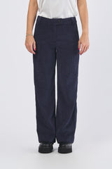 Pantalone DESTINO 252513605 velluto a coste stretch DESTINO 252513605 008 BLU EMME MARELLA 