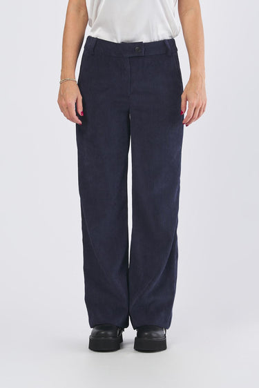 Pantalone DESTINO 252513605 velluto a coste stretch DESTINO 252513605 008 BLU EMME MARELLA 