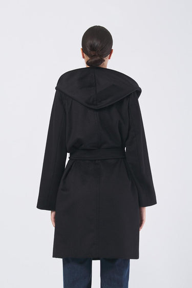Cappotto NEWMANG 25260160616 drap pura lana NEWMANG 25260160616 013 NERO MAX MARA 