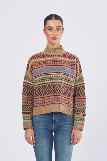 Maglia FESTOSO 25253662726 filato lana links jacquard FESTOSO 25253662726 001 DIS. JACQUARD WEEKEND