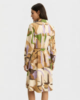 Abito Emme Marella Emmolmo in Popeline Stampato EMMOLMO 261522106 001 MACRO SABBIA EMME MARELLA 