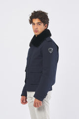 Giubbotto ward 25WBLUC05125-007283 888 BLU BLAUER