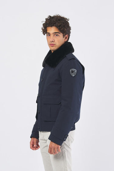 Giubbotto ward 25WBLUC05125-007283 888 BLU BLAUER