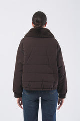 Imbottito SENIOR 252348602 tela tecnica antigoccia SENIOR 252348602 002 MARRONE MARELLA 