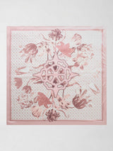 Foulard Donna Fantasia Effetto Seta Rosa AW5491 POL03 ROSE GUESS 