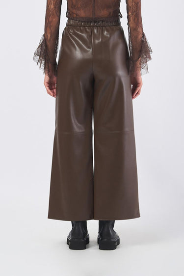 Pantalone AMATI 25297860236 ecopelle jersey AMATI 25297860236 001 VISONE 2 MAX MARA 