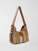 Borsa camden mini HWAB93 08720 COGNAC MULTI GUESS 