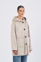 Capospalla GAVETTA 252545607 ecocamoscio accoppiato ecoricciolino GAVETTA 252545607 001 CACHA EMME MARELLA 