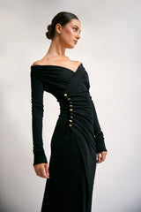 Abito AB82257E2 AB82257E2 110 NERO ELISABETTA FRANCHI