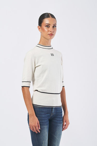 girocollo CFM0011969003 B434 BIANCO RINASCIMENTO