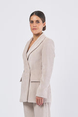 Blazer TOPAZIO 2525046102 velluto a coste stretch TOPAZIO 2525046102 002 CACHA EMME MARELLA 