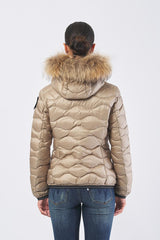 Giubbotto aldie 25WBLDC03096-006047 301LT BEIGE INT. LONTRA BLAUER