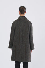 Cappotto PITONE 25250161126  tweed lana/nylon PITONE 25250161126 001 GALLES WEEKEND