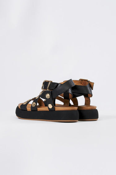 Sandalo A96040 A96040 BLACK INUOVO