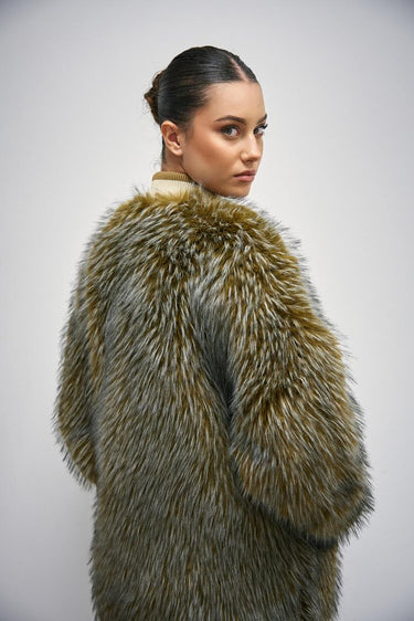 Giacca PACCI c/bordi in maglia PACCI 0615 TABACCO NENETTE