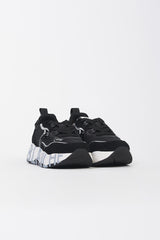 club105 2017475-06 1A02 BLACK-SILVER VOILE BLANCHE