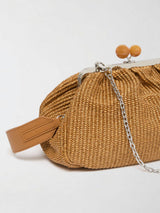 Borsa Pasticcino Bag Medium Fortuna WKAFORTUNA 26155111056 052 CUOIO WEEKEND 