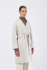 Cappotto MESSI 25290160616 doppio drap pura lana MESSI 25290160616 016 WINTER WHITE MAX MARA 