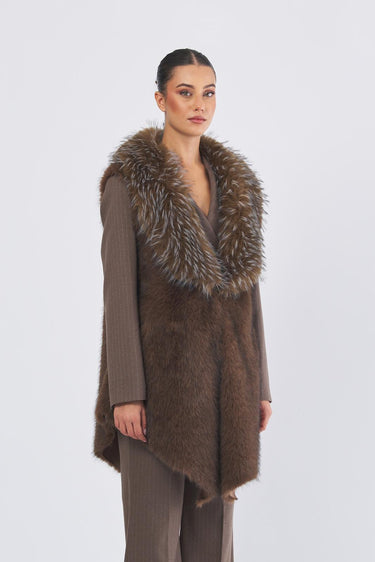Gilet PIUMA lungo PIUMA 0605 T. MORO NENETTE 
