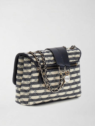 Borsa a Tracolla Giully II Navy Multicolore HWAG96 73200 NAVY MULTI GUESS 