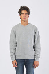 Felpa G8088500065N-84K1 girocollo G8088500065N-84K1 013 GREY MELANGE TRUSSARDI 