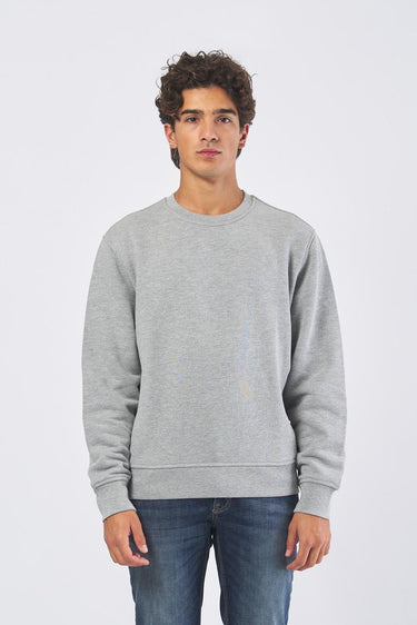 Felpa G8088500065N-84K1 girocollo G8088500065N-84K1 013 GREY MELANGE TRUSSARDI 