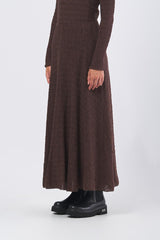 Gonna CELLULA 252377602 jersey cloquè CELLULA 252377602 005 MARRONE MARELLA