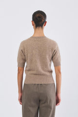 T-shirt MT3894900356 pelosetto in cashmere MT3894900356 055 FANGO SEVENTY