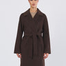 Cappotto CORTE 25250160626 drap di pura lana CORTE 25250160626 089 CIOCCOLATO WEEKEND 