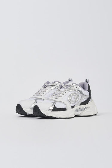 Sneaker ibitha FLTIBI ELE12 WHITE BLACK GUESS 