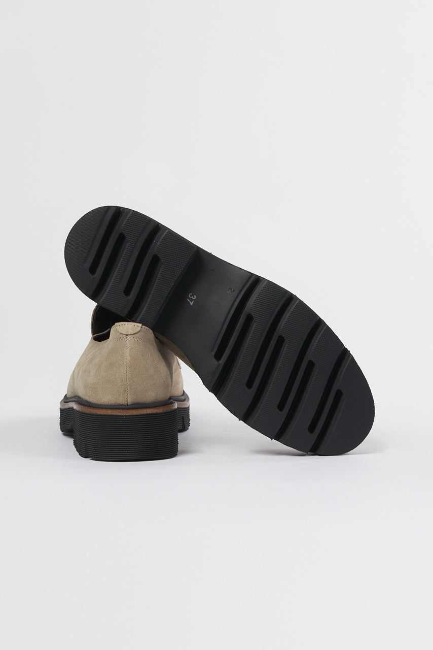Shoe 324/334 last 435/23 light black/leather sole