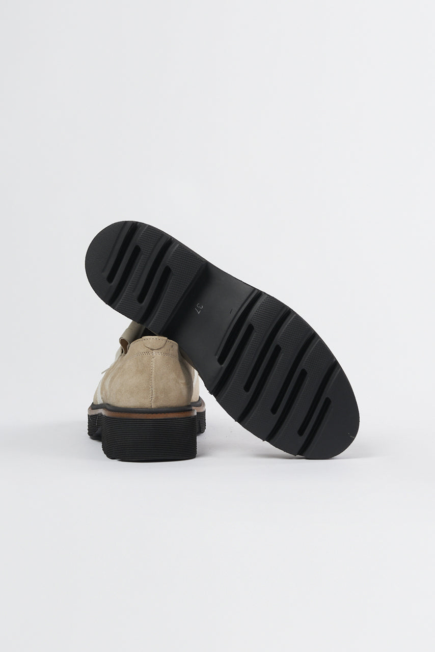 Shoe 338/342 last 435/23 light black/leather sole