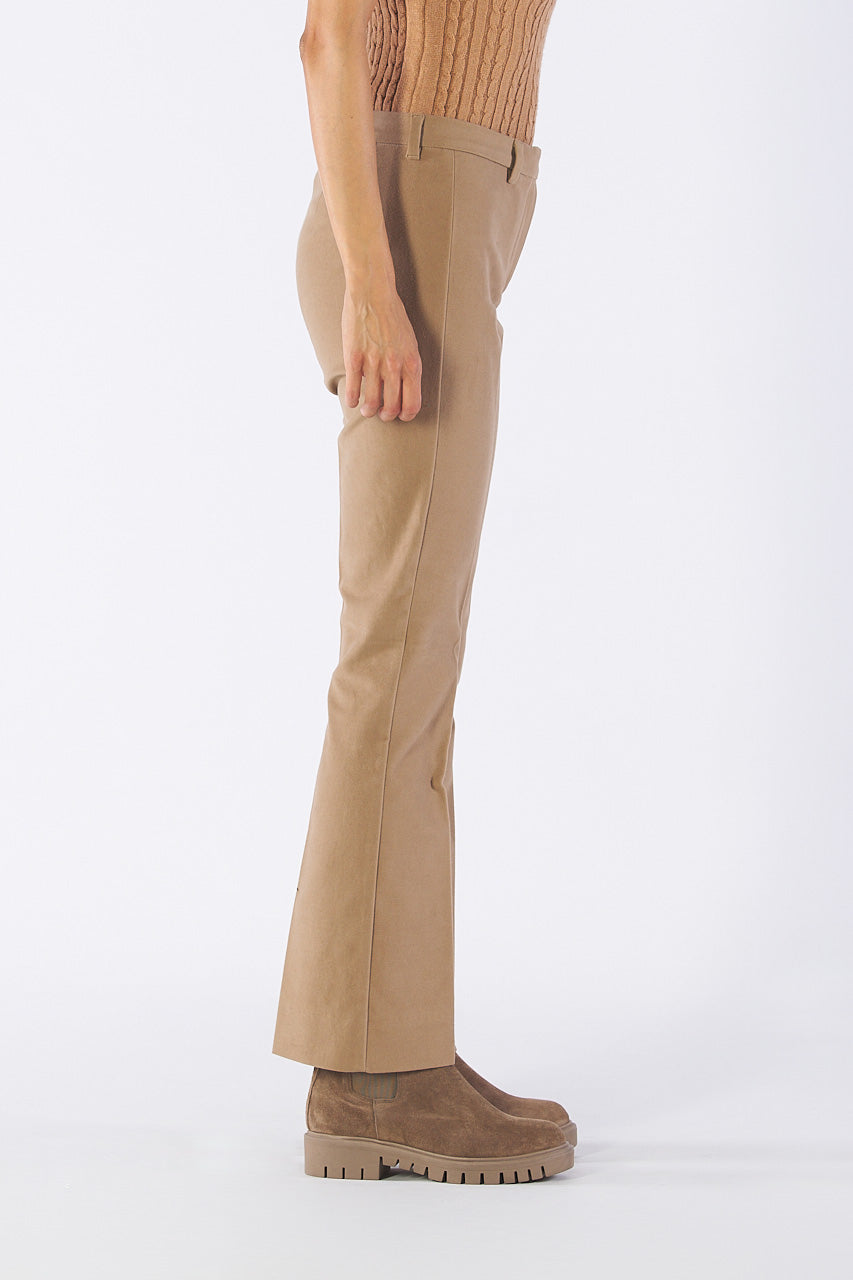 ORVIETO trousers 23913610 washed bi-elastic cotton moleskin